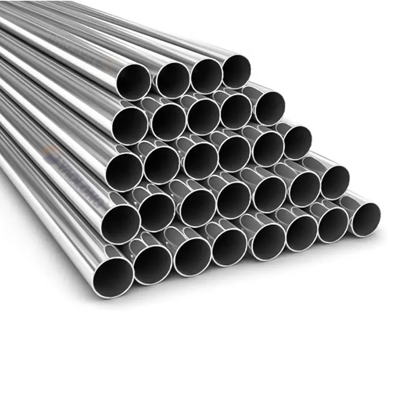 Tubo de aço inoxidável sem costura 304L 321 316 316L, tubo de aço inoxidável de alta qualidade AISI ASTM A269 TP SS 310S 2205 2507 C276 201 304 321 316 316L/tubo soldado 304