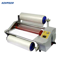 Vente chaude double face vitesse réglable manuel a2 a3 a4 laminage à chaud à froid machine à plastifier prix de la machine à plastifier
