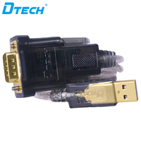 Convertidor de Cable USB a serie DB9, convertidor de Cable DB9 PIN PL2303RA DT