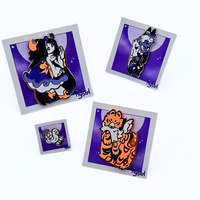 Nouveauté 2026 : Badges personnalisés uniques avec personnage d'anime, épingles émaillées plaquées or et argent avec initiales, sélection de police gratuite