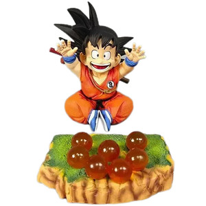 12CM <span class=keywords><strong>di</strong></span> PVC Unisex Anime figura <span class=keywords><strong>di</strong></span> figlio <span class=keywords><strong>Goku</strong></span> e Kid <span class=keywords><strong>Goku</strong></span> stile cartone animato modello giocattolo ispirato alla fonte <span class=keywords><strong>di</strong></span> animazione giappone - Product Image 1