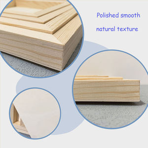 Marco de arcilla para pintura al óleo, artesanías de madera, marco de fotos tridimensional, Marco creativo de arcilla hecho a mano para niños - Product Image 4