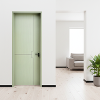 Portes à panneaux de style shaker, porte intérieure classique, porte intérieure à 2 panneaux, porte intérieure à âme creuse imperméable