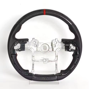 Volante Deportivo de Fibra de Carbono Forjado con Luces LED, Actualizado para Range Rover L322 L494 <span class=keywords><strong>Evoque</strong></span> Vogue <span class=keywords><strong>Svr</strong></span> Sport 2006 2011 2012 2013 2014 2015 - Product Image 4