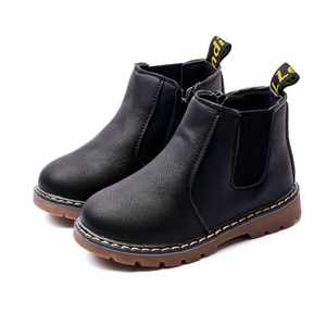 Bottes noires pour enfants, bottes pour garçons, nouvelle collection - Product Image 4
