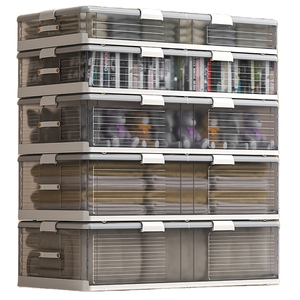Holesale-contenedor <span class=keywords><strong>de</strong></span> plástico transparente <span class=keywords><strong>de</strong></span> gran capacidad con tapa, caja <span class=keywords><strong>de</strong></span> almacenamiento plegable, contenedores <span class=keywords><strong>de</strong></span> plástico <span class=keywords><strong>para</strong></span> ropa <span class=keywords><strong>debajo</strong></span> <span class=keywords><strong>de</strong></span> <span class=keywords><strong>la</strong></span> <span class=keywords><strong>cama</strong></span> - Product Image 1