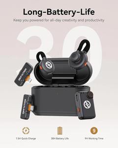 Hollyland Lark M2S Microphone sans fil pour iPhone Caméra Android PC Microphone d'annulation du bruit pour la photographie Vlog Interview - Product Image 4