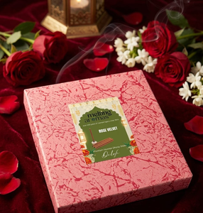 Rose Velvet Sandalwood Incense <b>Sticks</b> Aromatic <b>Diffuser</b> Fragrance Gift Box Home Decor - Product Image 1