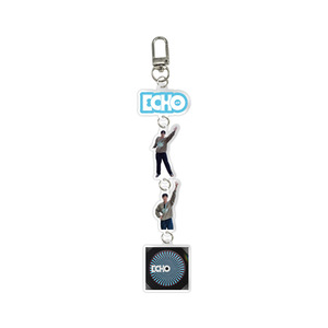 Llavero de acrílico con estampado UV Spot Jin Echo, accesorio de moda DIY para fans de ídolos - Product Image 4