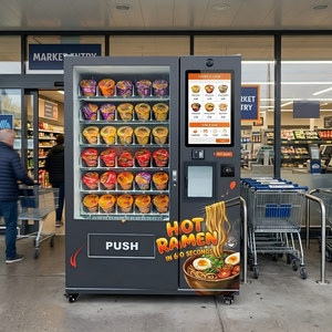 JFP Vending <b>Machine</b> for Noodles & Ramen With Hot Water Coin Payment Steel Body Touchscreen SDK Enabled Provide Fresh - Product Image 2