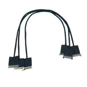 كابل شاشة LVDS مخصص من المصنع طراز 20453-040T-030، 40 دبوس، مسافة بين الأطراف 0.5 مم، سلك مضاد للتداخل للوحة اللمس الصناعية - Product Image 4