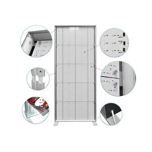 Đôi hai mặt căng thẳng lightbox triển lãm thương mại thiết bị seg ánh sáng Hộp Modular Mall hành lang đồ họa bọc - Product Image 5