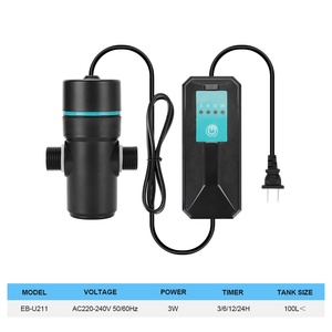 <span class=keywords><strong>Lampe</strong></span> <span class=keywords><strong>UV</strong></span> submersible pour la purification de l'eau d'<span class=keywords><strong>aquarium</strong></span> avec minuterie intégrée, design étanche pour la désinfection et l'élimination des algues - Product Image 6