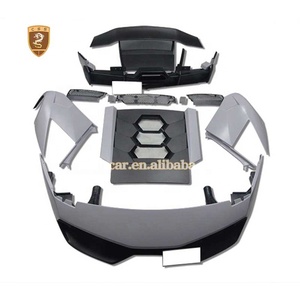Pour Lamborghini <span class=keywords><strong>Murcielago</strong></span> Lp640 Kit de carrosserie mise à niveau vers LP670 Style pare-chocs de voiture aileron de moteur arrière garde-boue personnalisé - Product Image 1