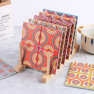 Posavasos de Cerámica Cuadrados Personalizados de Alta Calidad Directo de Fábrica - Product Image 5