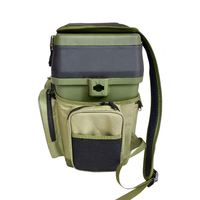 Sac de rangement pour leurres de pêche en plein air vert