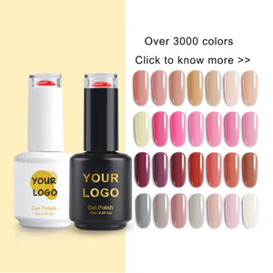 Free Shipping 60-Colour Collection Professional Nail <strong>Gel</strong> <strong>Polish</strong> Hema Free 15ml Very Good UV Private Label French Wholesale Set - Product Image 5