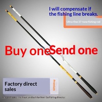 Canne à pêche en carbone Dragon Carp Crucian Carp, canne à main, ensemble d'équipement, pointe fine et souple, 37 tonnes, fabriquée en Chine, modèle BXh7J4zW