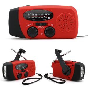 Mini Linterna Solar Portátil con Radio AM/FM y Manivela, Batería de 2000mAh, Color Personalizado para Uso en Exteriores - Product Image 5