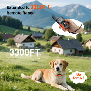 Waterproof 3 <strong>Safety</strong> <strong>Training</strong> Modes Electric Dog Shock Dog Collar <strong>Training</strong> With Remote - Product Image 3