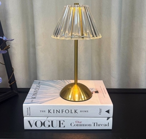 High Quality Modern LED Retro Metal Cordless <b>Battery</b> <b>Operated</b> Novelty 5W Touch Dimming Night Light Table Lamp for Bedroom - Product Image 2