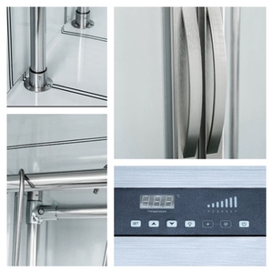 Réfrigérateur professionnel pour viande (bœuf, <span class=keywords><strong>saucisses</strong></span>, jambon) à affinage à froid, avec système de suspension et de présentation - Product Image 5