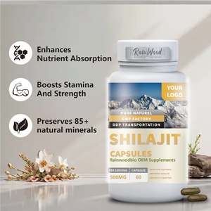 Capsule di Shilajit Rainwood, Integratore di Acido Fulvico dell'Himalaya, Potenziatore di Salute - Product Image 2