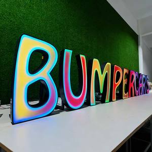 Insegna <span class=keywords><strong>LED</strong></span> Personalizzata Resistente alle Intemperie con Cornice in Acciaio Inox, Lettere <span class=keywords><strong>LED</strong></span> Programmabili, Insegna Luminosa <span class=keywords><strong>LED</strong></span> Personalizzata per Esterni - Product Image 4