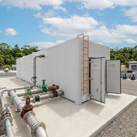Système de station d'épuration des eaux usées intégré et conteneurisé MBR, solution de réacteur moderne automatique pour usine industrielle