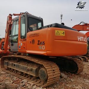 รถขุดฮิตาชิ ZX160 มือสอง ของแท้จากญี่ปุ่น รถขุดตีนตะขาบ 16 ตัน พร้อมเครื่องยนต์และมอเตอร์อีซูซุ - Product Image 6