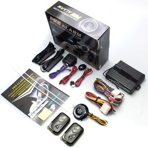 Système d'alarme de voiture bidirectionnel avec démarrage par bouton-poussoir sans clé, portée de 50 m et ajustement universel - Product Image 2