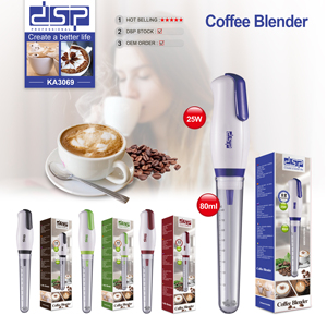 Opción Popular DSP, Licuadora Compacta para Café de 80 ml - Cuchilla de Acero Inoxidable 304 de 25 W, Molienda de una Sola Velocidad para Café/Especias - Product Image 2