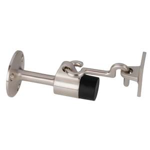 Hermex TOGA-3 moderno fermaporta porta con gancio in zinco e ottone metallo fermaporta per bagno Hotel e cucina - Product Image 2