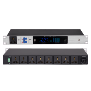 Mayorista: Secuenciador de alimentación metálico EIF PK-100 de 8 salidas con filtro de energía y conmutación secuencial, montaje en rack. Ofrecemos servicios OEM. - Product Image 1