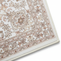 Tapis rectangulaire moderne en velours de soie, à poils ras, en polaire moelleuse, fabriqué à la machine, antidérapant, imprimé en 3D, pour chambre et salon
