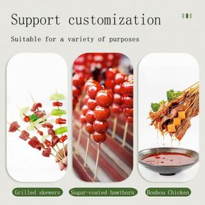 ไม้เสียบบาร์บีคิวหลายขนาดสำหรับงานปาร์ตี้บาร์บีคิว - Product Image 6