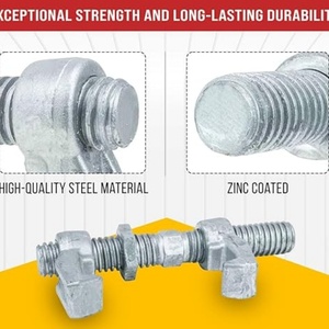 ISO Container Steel Spare Parts Shipping Container Lashing Bridge Clamp 280mm Bridge Fitting Container - Product Image 2