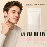 Patchs hydrocolloïdes pour l'acné, absorbent physiquement le pus et les exsudats, bloquent la contamination bactérienne pour le soin des boutons, médecine chinoise