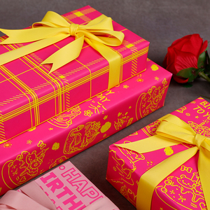 2025 Birthday Gift Wrapping <b>Paper</b> 43*300 cm Gift Wrapping <b>Paper</b> <b>Packaging</b> - Product Image 6