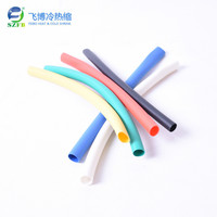 Matériau PE Manchon Isolant Double Paroi En Caoutchouc De Silicone de câble Thermorétractable Tube Thermorétractable Tube Avec De La Colle À L'intérieur