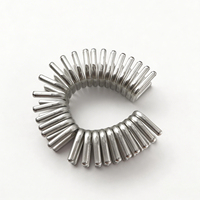 S8740 Enkelvoudige aluminium U-vormige clips voor worstvellen, sealen, verpakken, clipmachine, poly clips, tipper tie