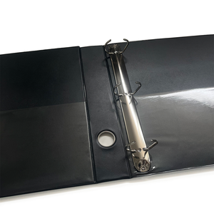 Customized High Quality Black 3-ring Plastic PP Elastic Closure A4 Size <strong>Binder</strong> <strong>Folder</strong> with Customizable Storage - Product Image 4