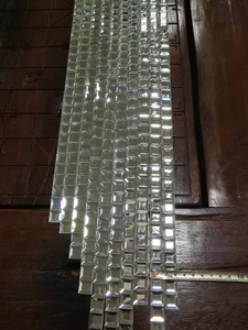 Machine à chanfreiner le <span class=keywords><strong>verre</strong></span> électrique 3000 mm avec réglage d'épaisseur, 9 moteurs pour polissage de miroirs, Ventes directes usine - Product Image 6