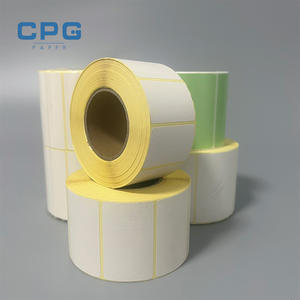 Etiquetas Adhesivas Térmicas Personalizadas Premium, Libres de BPA, Resistentes al Aceite, Ecológicas, Impermeables, 46, Rollo de Papel para Etiquetas de Envío Blancas - Product Image 1