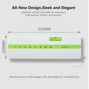Becasmart 901Y пульт дистанционного управления 8-петлевой напольный нагревательный коллектор с проводом гидронный центральный контроллер для напольного обогрева деталей - Product Image 4