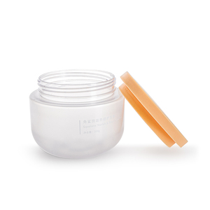 Bocaux en plastique de 8 oz avec couvercles 250g 300g récipient en plastique pour crème cosmétique pot en plastique transparent givré bouteilles de soins de la peau de luxe - Product Image 3