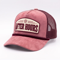 Casquette de baseball réglable en maille à 5 panneaux avec logo brodé personnalisé de haute qualité pour hommes et femmes