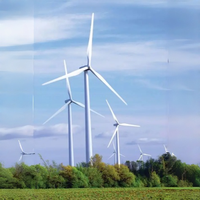 Générateur éolien 10 kW 220 V 240 V en option, étanche IP54 pour maison, petite entreprise, système hybride solaire-éolien