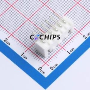 W254110K-6PW2113 Wire-to-Board Pin Header Bent Lead Through Hole,P=2.5mm Connector 1x6P 2.5mm Right Angle Insert XHB - Product Image 2