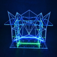 Dj Table Activé Club Disco Party Bar Dj-parfait pour la scène ou le studio utilisant un contrôleur hybride équipement de lumière LED